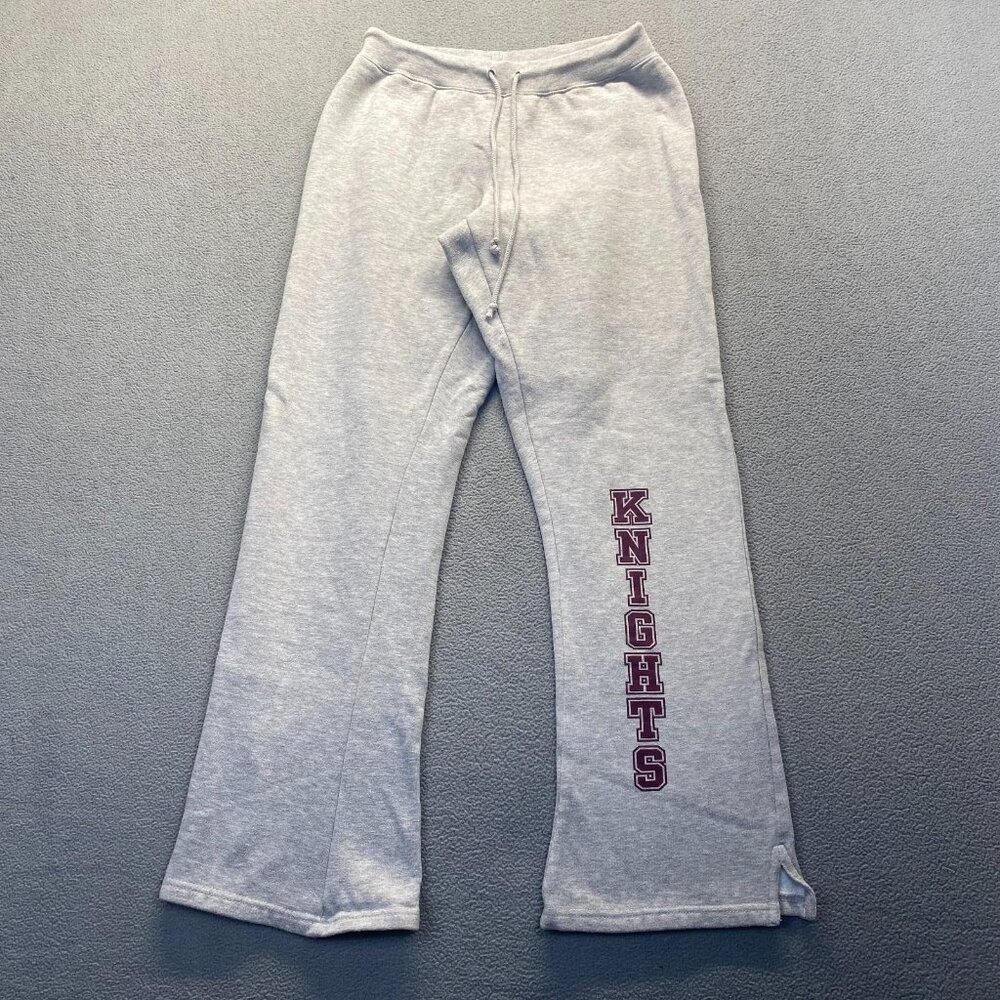 Badger Sports Womens Gray Sweatpants,‎ Size Large Sweatpants,Drawstring,Logo